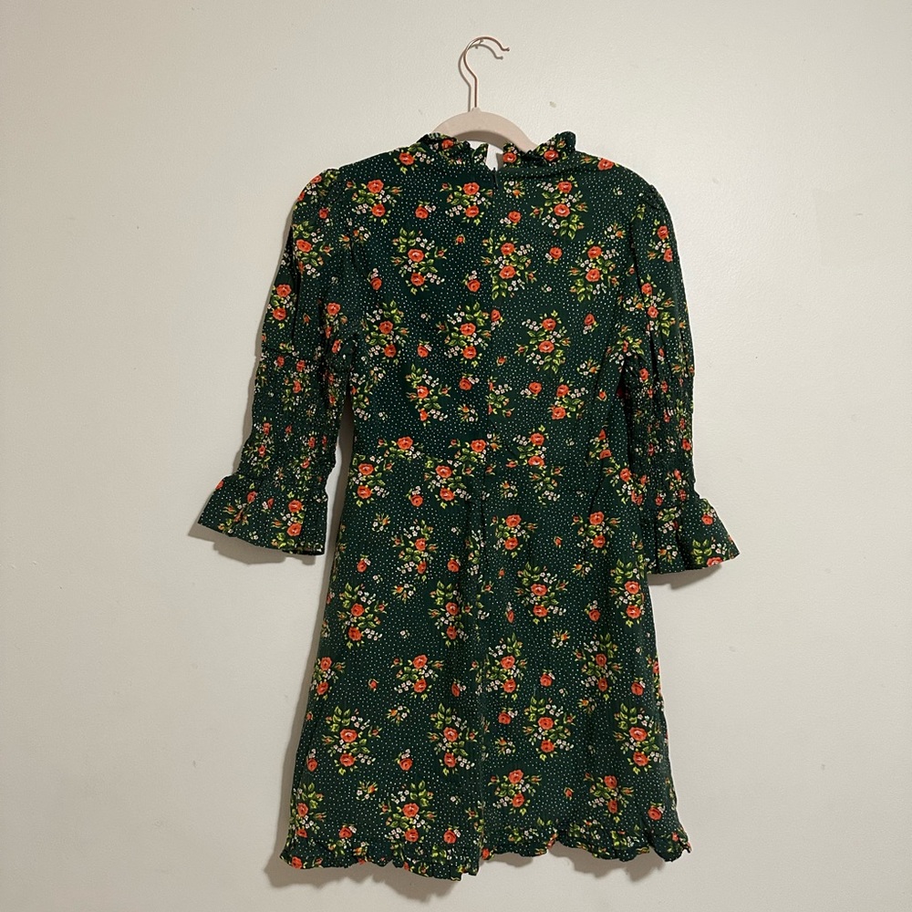 cottage core Turtle neck dress